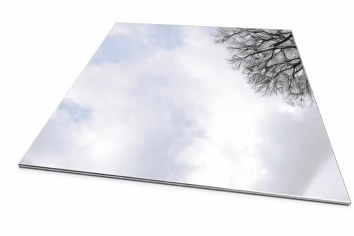 Edelstahlblech hochglanzpoliert super mirror8 0,8mm stark